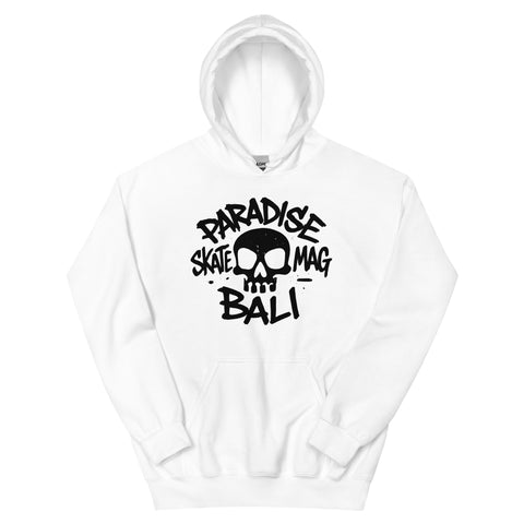 Paradise Skate Mag Logo Hoodie (White)