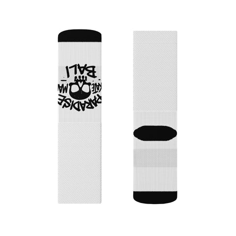 Paradise Skate Mag Logo Crew Socks